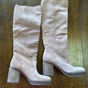 Zodiac Women's Over the Knee Tan Boots
